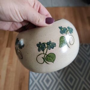 Beautiful hand painted planter or vase